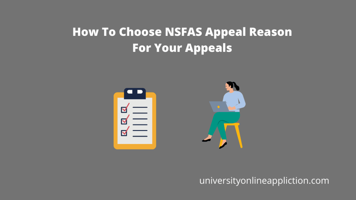 How To Choose Nsfas Appeal Reason For Your Appeal Easy Guide 8592