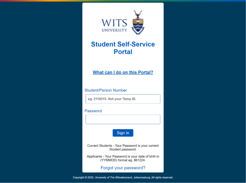 how to track wits application status online