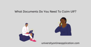 documents to claim uif